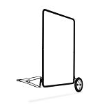 Extrawheel Fahrrad Werbeanhänger XL format A0 - 4