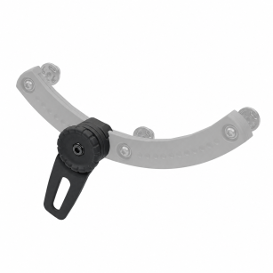 Extrawheel Drehbarer Unterhaken für Racktime / Tubus Fahrradtaschen