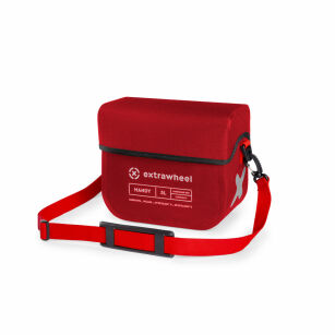 Extrawheel Lenkertasche Handy Premium Red 5L Cordura