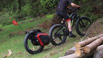 Extrawheel Fahrradanhänger MATE Taschen Nomad PREMIUM 60L - 26