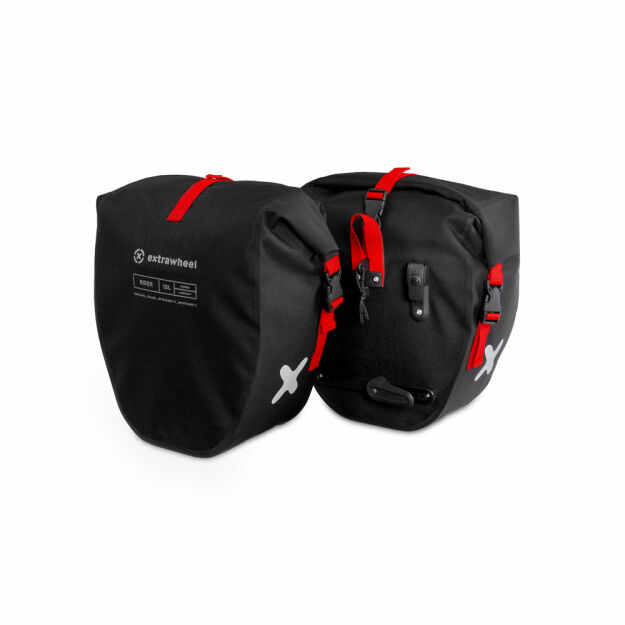 Fahrradtaschen Extrawheel Rider Premium Black 30L