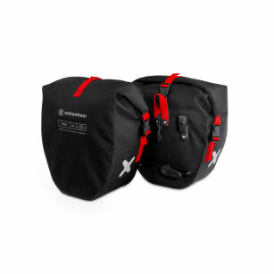 Extrawheel Fahrradtaschen universal Rider Premium Black 30L Cordura