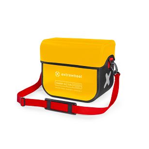 Extrawheel Lenkertasche Handy Yellow/Black XL 7,5L